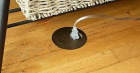 Image result for flush mounted floor receptacle