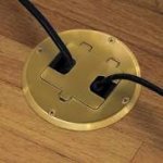 Image result for flush mounted floor receptacle