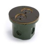 Image result for flush mounted floor receptacle