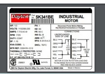 The nameplate of the motor.jpg